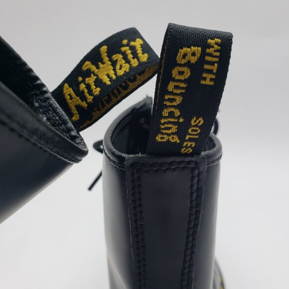 Dr. Martens 1460 Originals Boots 7 Womens Chunky Platform Lace Up Docs Black - Picture 6 of 11